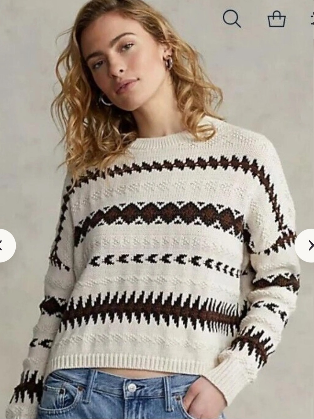 Ralph Lauren Cable Knit Sweater